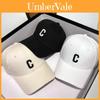 Stilvolle Baseballkappe mit gesticktem koreanischem Buchstaben C, verstellbar für alle Jahreszeiten, Unisex-Design