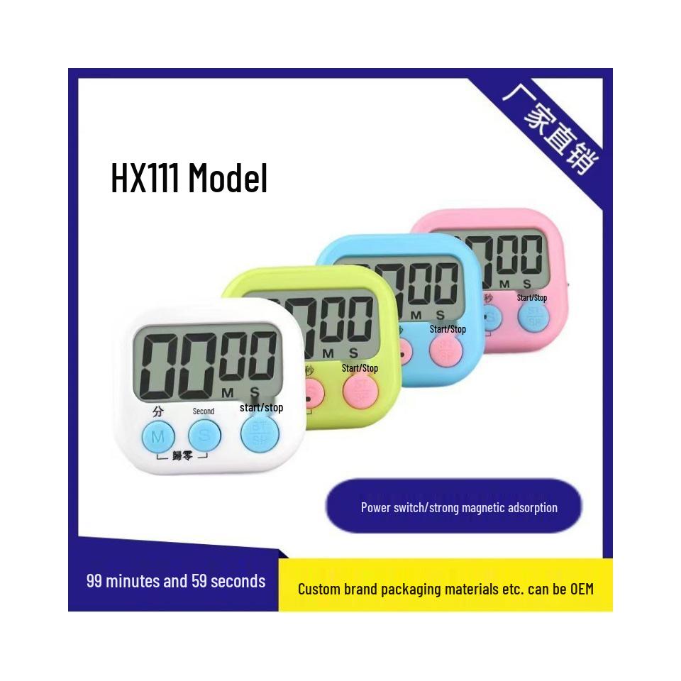 Compact Multi-Function Kitchen Timer & Stopwatch