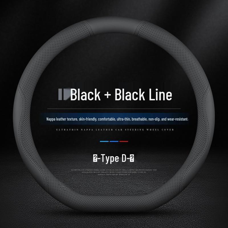 Ideale Lenkradabdeckung: Ultradünnes Echtleder, Passend für L6L7, L8L9, Ideales ONE 2025 Modell, Ganzjahresnutzung
