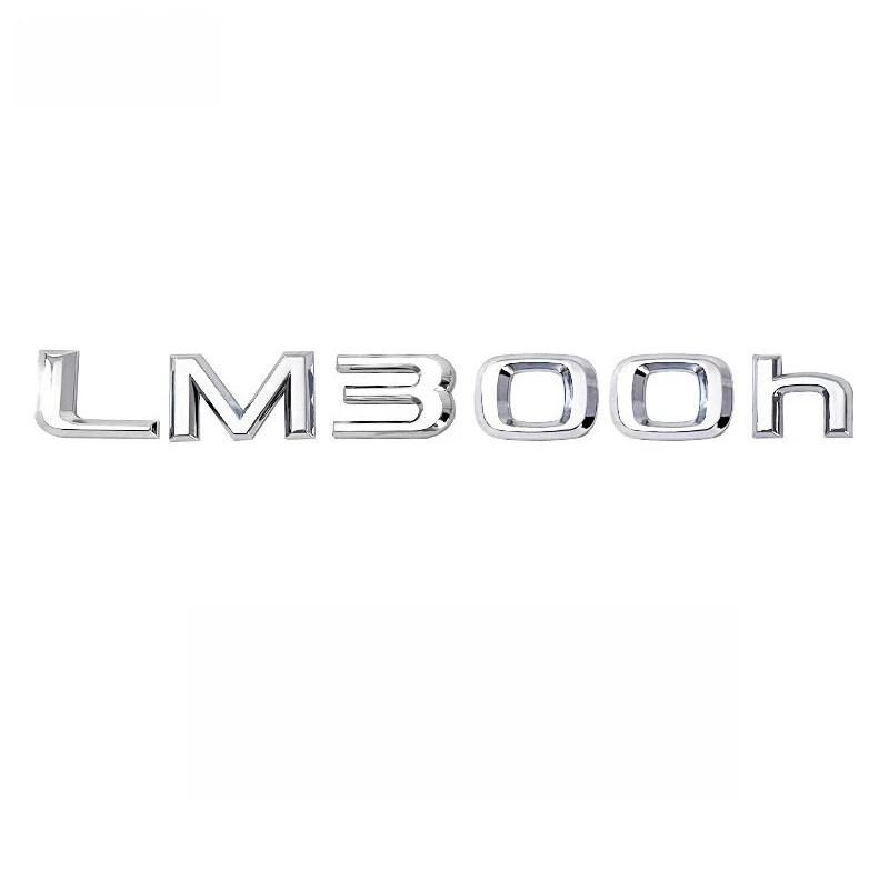 3D ABS Car Trunk Letters Badge Stickers for Lexus LM300 LM350 LC500rLX450 LX470 LM300h Auto Logo Accessories II1