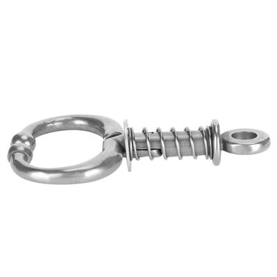 Farm Animal Cattle Ring Stainless Steel Automatic Cow Spring Nose Pliers Cattle Nose Clamp(HL-Q4D )