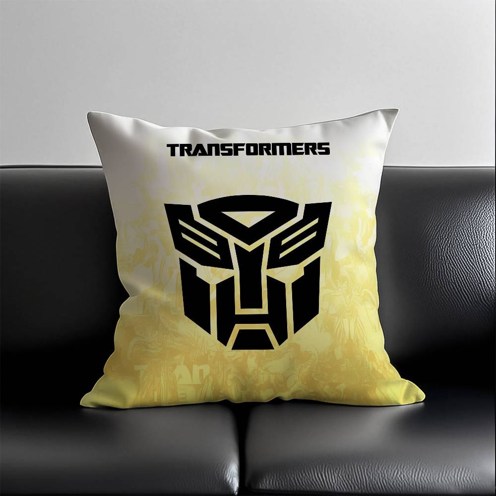 Hot Movie T-Transformers Pillow Case Pattern Printing Pillowcase Living Room Sofa Cushion Cover Bedroom Room Decor