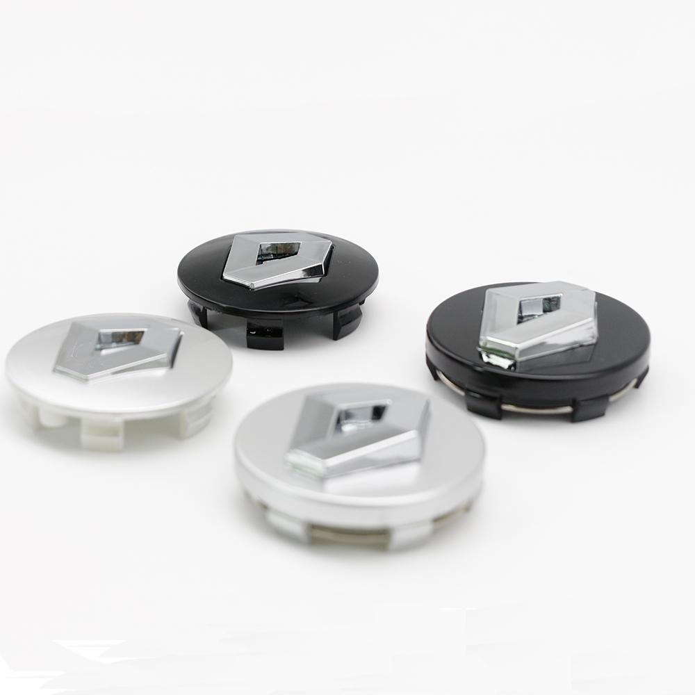4Pcs 57/60mm Car Wheel Hub Center Caps Rim Cover Badge For Renault RS Koleos Captur Kadjar Megane 2 3 Clio 4 Scenic Accessories XX7