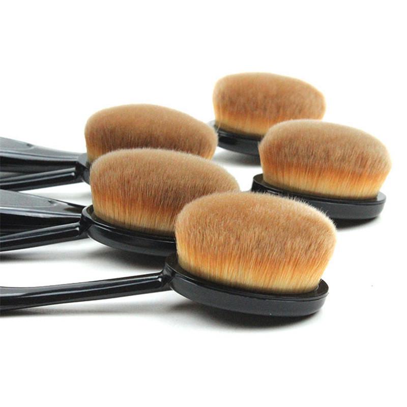 Štětec na make-up ve tvaru zubního kartáčku, štětec na rozjasňovač, štětec na tvářenku, štětec na pudr, nástroj na make-up, jednotlivý štětec, ultrajemné vlákno, měkké štětiny