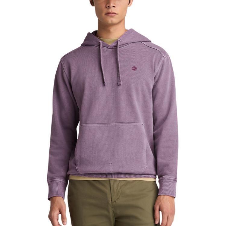 Timberland Hooded Casual Skin-Friendly Comfortable Outdoor Sweatshirt Men sweatshirt Vintage-Violet A69MB-ENX