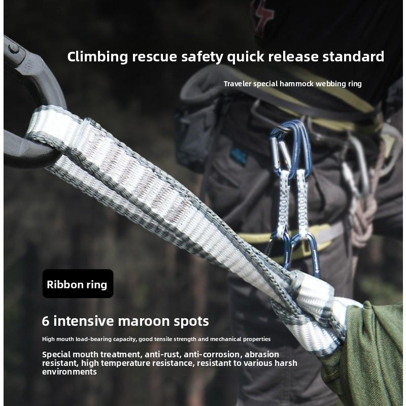 Outdoor Camping Hängematte mit Moskitonetz Sonnenschutz Doppelschaukel für Familie Reisende Weltraumkapsel