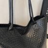 Women's Fashion Versatile PU Large Capacity Tote Bag