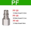 Pneumatic Fitting Quick Coupler Connector Quick Release Fitting Coupling Air Hose Compressor Accessories SP20 PP20 SH20 PH20