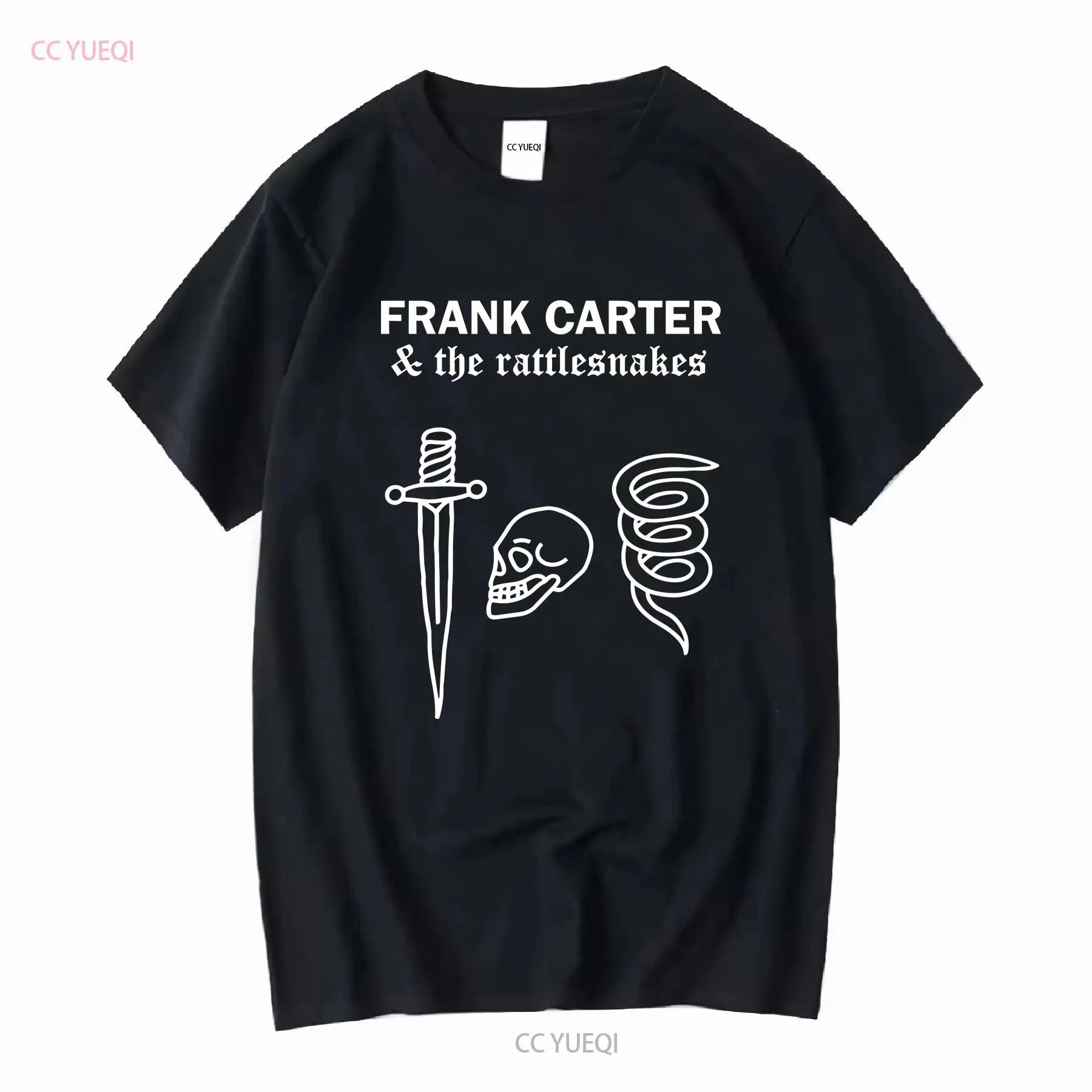 New Popular Frank Carter The Rattlesnakes English Music T Shirt Size S 4XL Long or Short Sleeves Vintage Washed Fashion S разноцветный