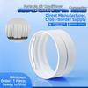 Portable Air Conditioner Exhaust Hose Extension Connector 130mm 150mm Flexible Duct Adapter For Window Venting