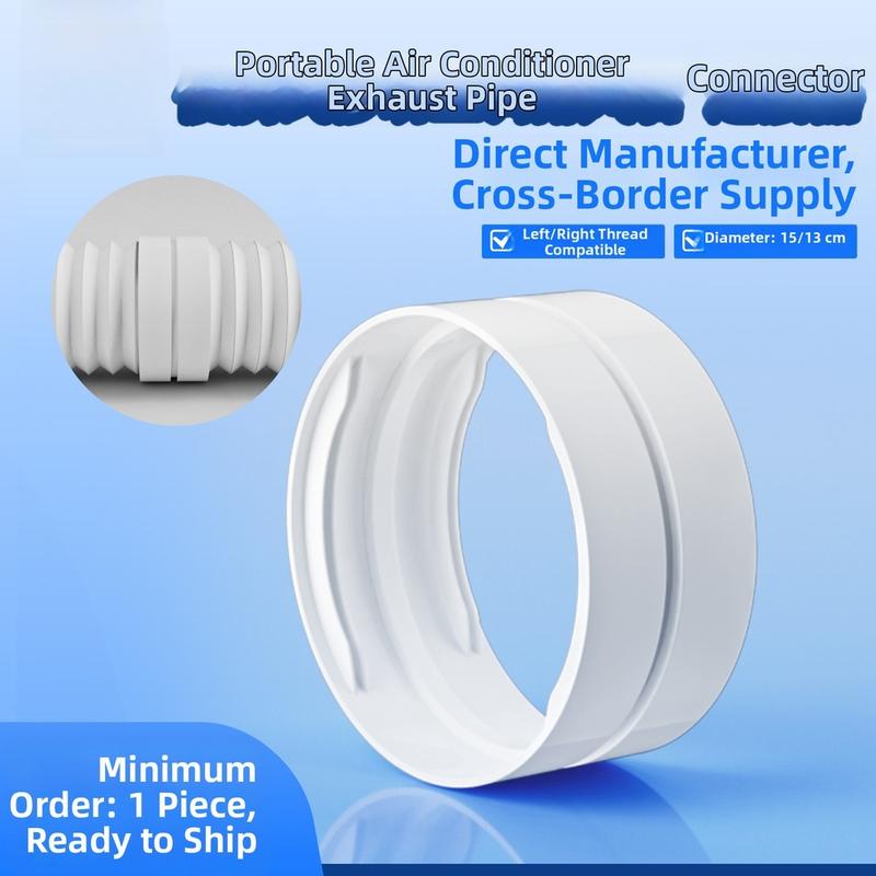 Portable Air Conditioner Exhaust Hose Extension Connector 130mm 150mm Flexible Duct Adapter For Window Venting