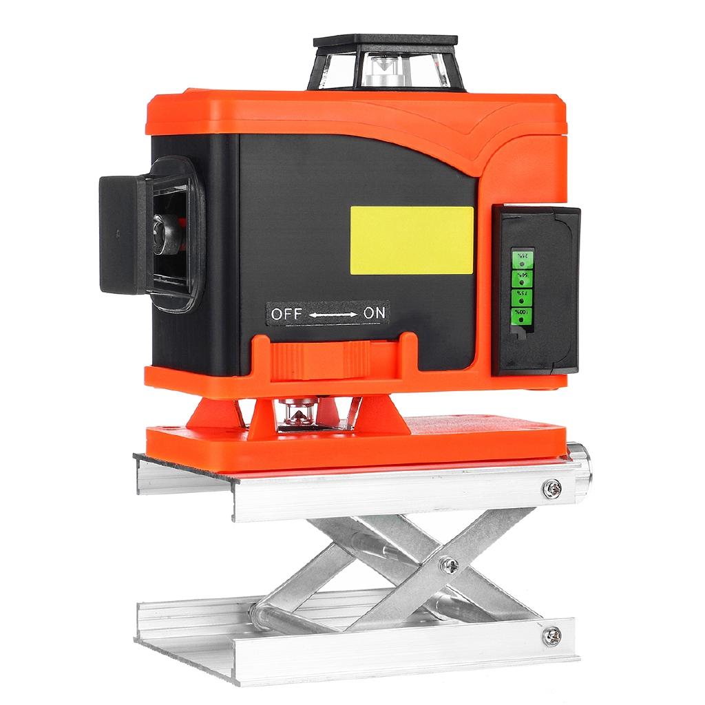 16 Green Lines Laser Level+Remote Controller 3D Self-Leveling 360 Horizontal And Vertical Cross Outdoor Powerful Laser