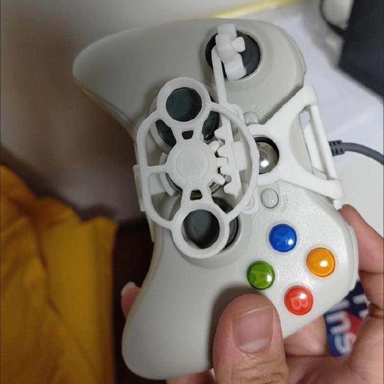 Mini Racing Game Wheel Controller Easy Installation Replacement Racing Wheel for 360 Controller Gaming Accessories