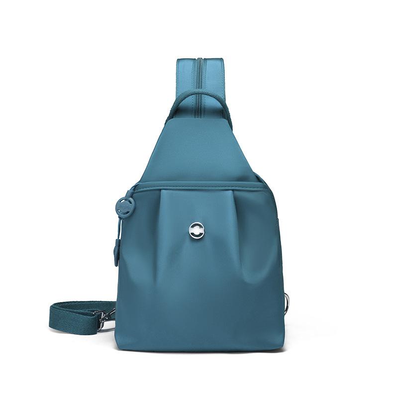 Casual Small Backpack for Men And Women with Multiple Compartments Large-Capacity Crossbody Chest Bag Portable Storage