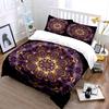Mandala Pattern Decorative Set Soft Comfortable Duvet Cover Bedding Set Included 1*Duvet Cover & 2*Pillowcases, Gift