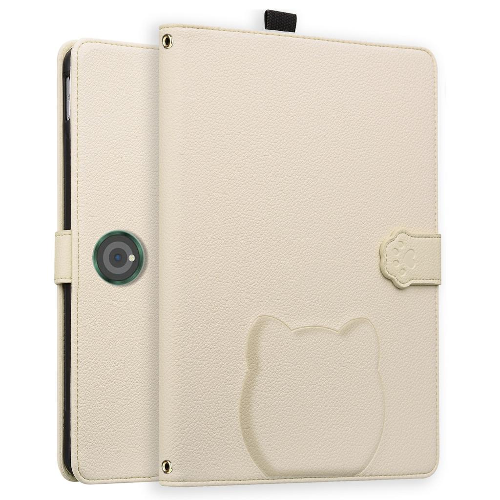 For OnePlus Pad Pro/Pad 2 Case 3D Effect Cat Pattern Leather Stand Table Cover with Wallet, Stylus Holder