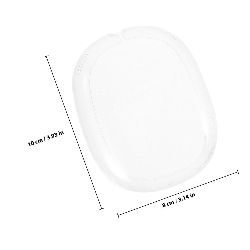 1Pair Earphone Silicone Cover Tpu Wireless Headphone Protective Case Sweat Resistant Ear Pad Protector Detachable Ear Cushion