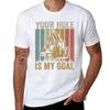 My Hole Your Is Goal Tshirt Urban Style Casual Short Sleeve Top