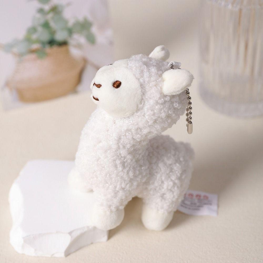 Stuffed Animal Giraffe Pendant Horses Plush Donkey Small Doll Lovely Horse Key Ring  Boy Girl