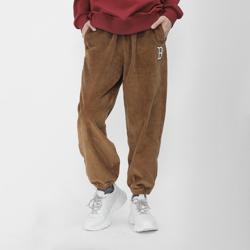 New MLB Boston Red Sox Casual Pants Unisex Brown 3AWP12014-43BRS
