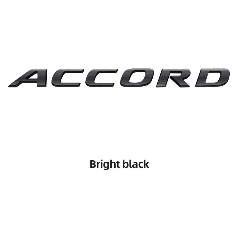 1pcs ABS Car Trunk Rear Logo Stickers Letter Decals for Honda CR-V STEPWGN Civic Accord City XR-V Envix ODYSSEY VEZEL Fit TR6