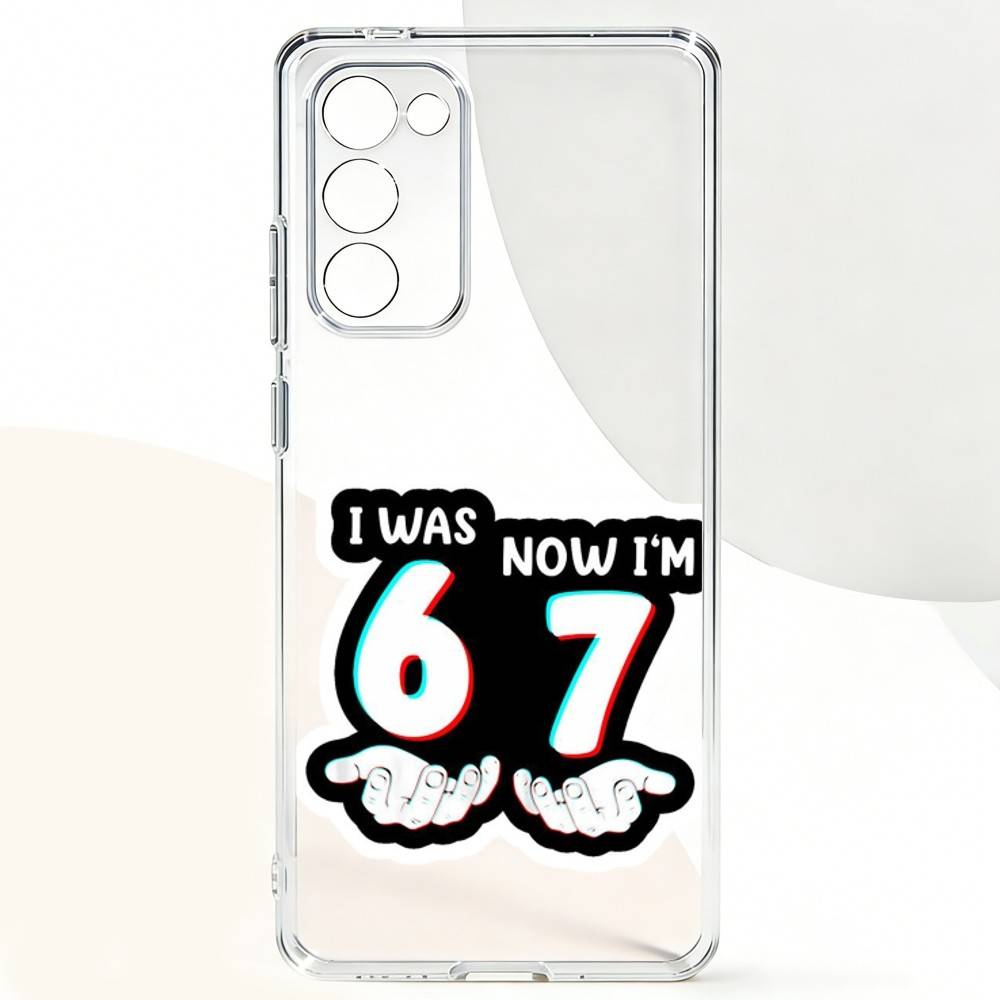 67 S-SIX-X S-SEVEN-N Art Phone Case For Samsung Galaxy A91,80,73,72 ,71,53,52,32 ,31,22,21s,20,Transparent Case