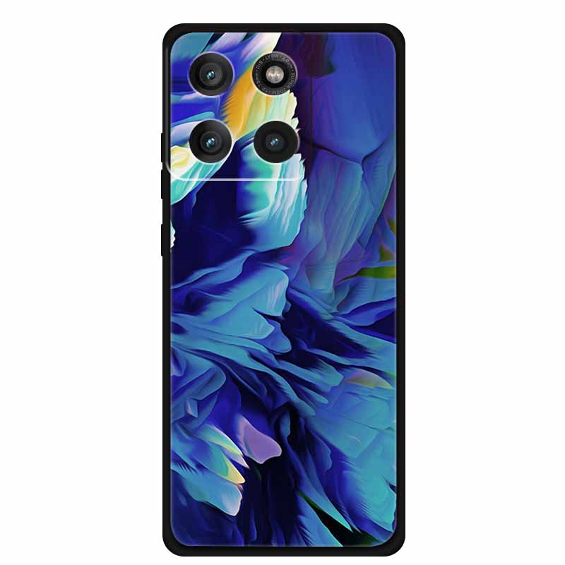 For Moto Edge 60 Pro Case XT2507-1 Coque Multi Colored Marble Pattern Soft Silicon Back Cover for Motorola Edge 60 Pro 5G Bumper