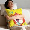 J-Jibanyan Pillow Case For Sofa Decor Car Office Room Printing Cushion Cover Decorations and Protector