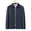 ROMON Men's Business Casual Collared Jacket