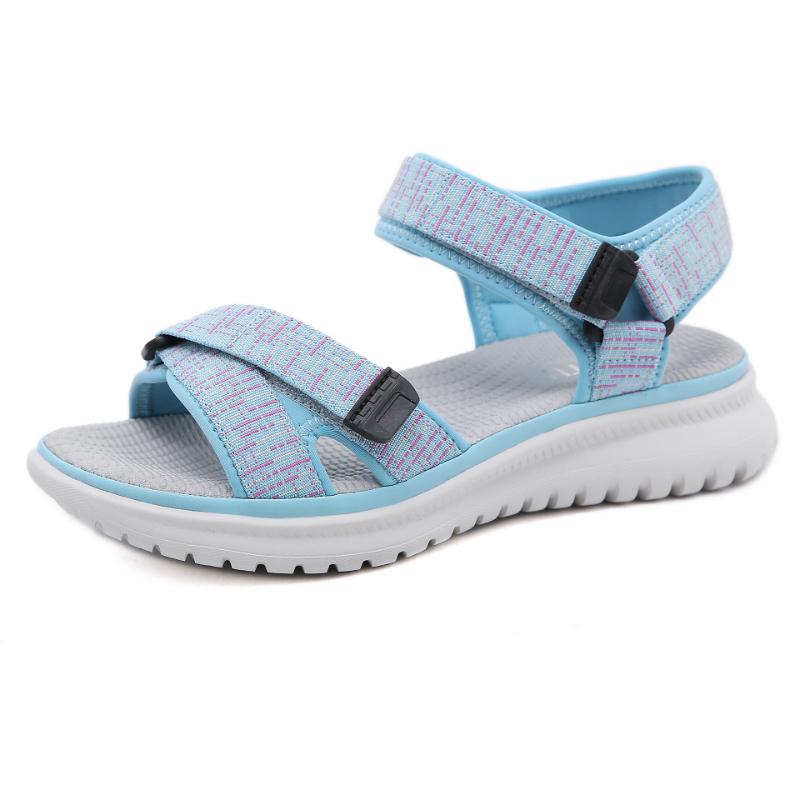 2025 New Sports Summer Sandals For Women's College Style Sloping Wedge Light And Comfortable Students' Shoes Casual Comfortable