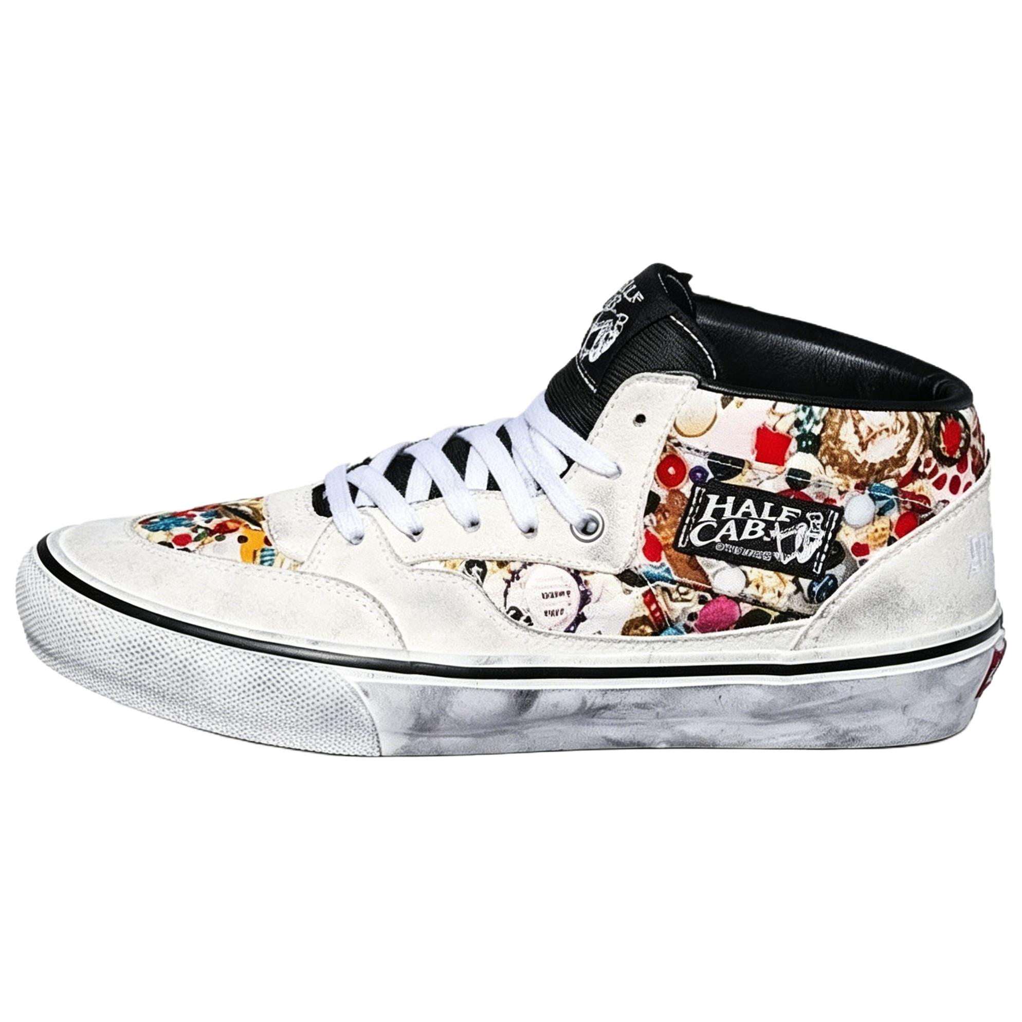 Кроссовки Supreme x Mike Kelley x Vans Half Cab Белые Унисекс VN00112HNTR 42