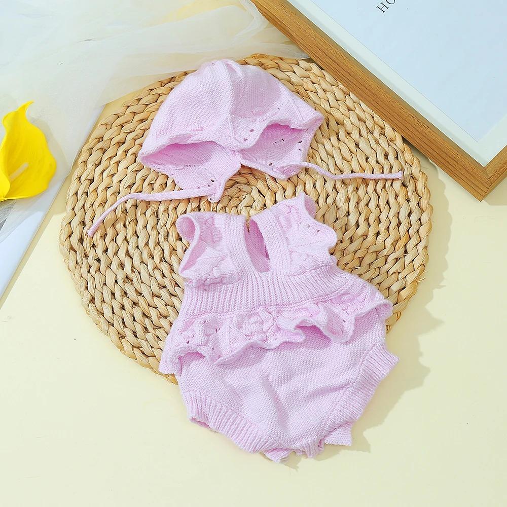 Baby Doll Clothes for 15.75inch Reborn Baby Doll Sweater Jumpsuit Clothes Accessories Cute Fashion For 40cm Baby Doll Accessorie