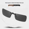 Peak Ultraleichte polarisierte Aufsteck-Sonnenbrille für Brillen