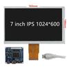 7 Inch 1024*600 IPS LCD Screen Display Driver Control Board For DIY Lattepanda,banana/Raspberry Pi PC Monitor Mini HDMI-Compatible