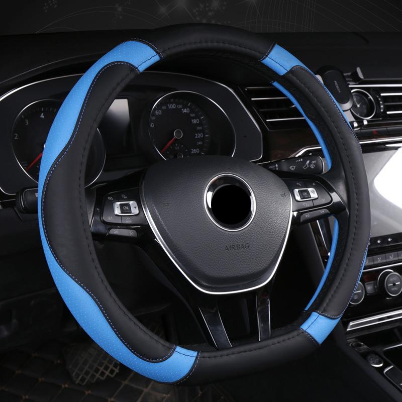 D Type Car Steering Wheel Cover Wrap For Chery OMODA C5 S5   2024 Auto Accessories Braid On Steering-Wheel Protector