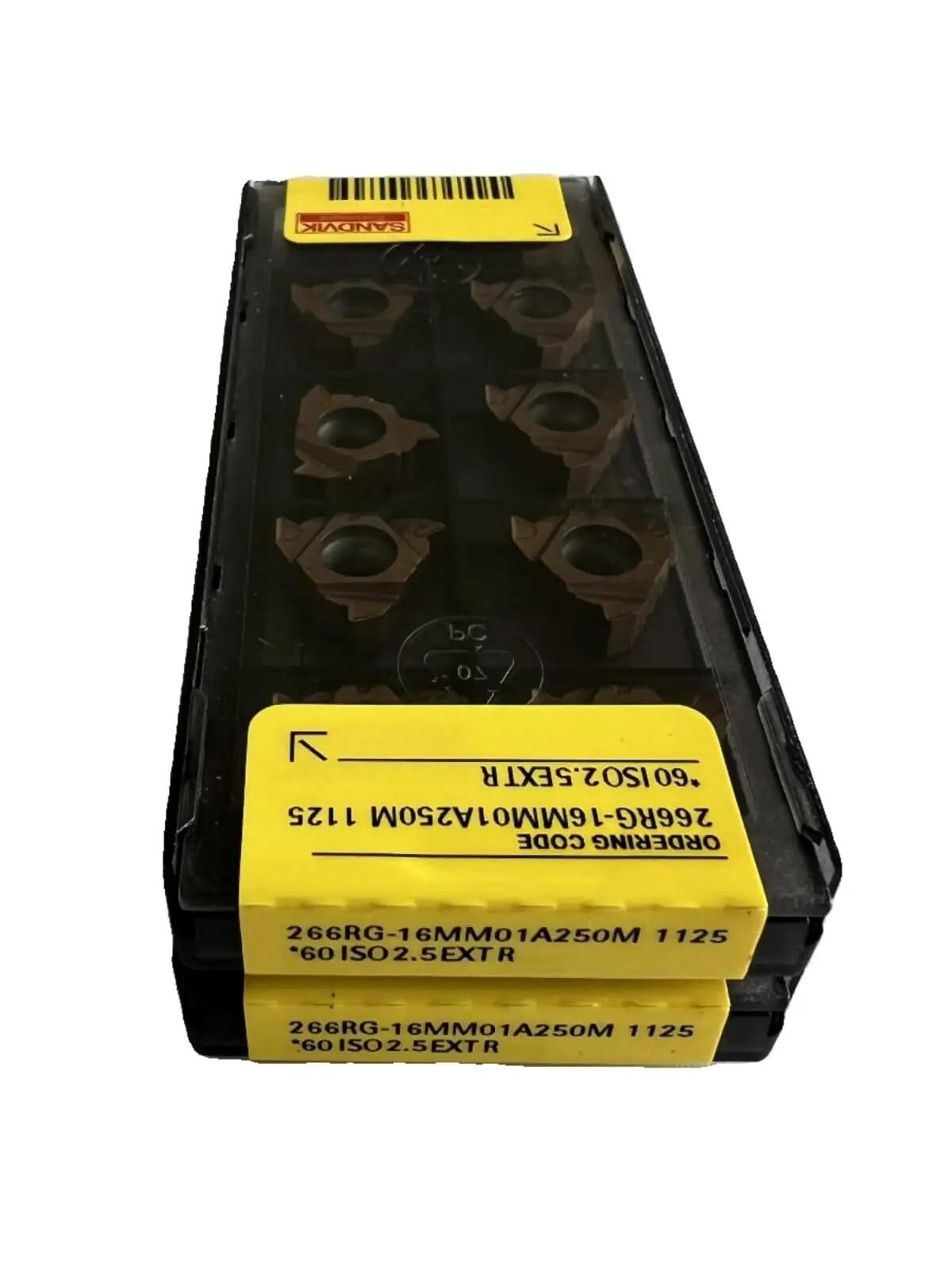 

Original Sandvik / 266RG-16MM01A250M 1125 /Carbide CNC Blade 10 PCS