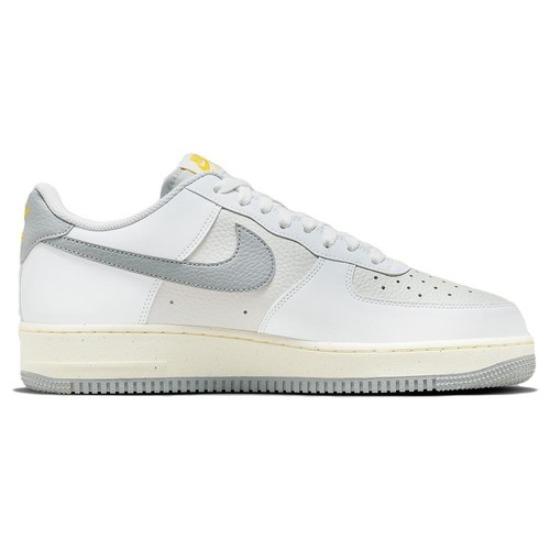 Nike Air Force 1 Low Next Nature Szary/Ecru/Żółty - FZ4620-100