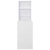 Table de bar - VIDAXL - Blanc - Contemporain - Design - Armoire de rangement