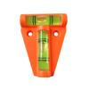 T-Type Black Triangular Bidirectional Spirit Level with Base Meter for RV Accessories