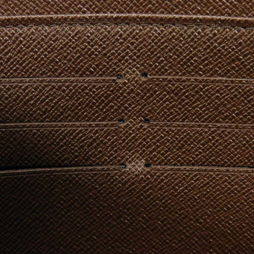 Used 12564 Zippy Organizer N60003 7940 Old Model Logo Brown Zip Around Card Case Coin Purse Damier Ebene Unisex from