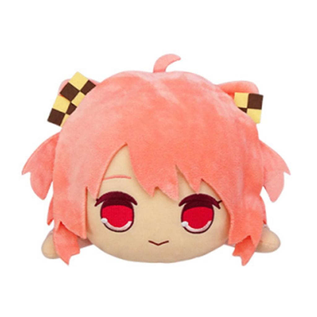 Colorful Peach Lying Down Big Plush 25cm Toy, Karapichi, Approx. (Noa)