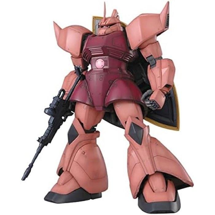 Bandai SPIRITS MG Mobile Suit Gundam MS-14S Gelgoog Ver.2.0 1/100 Scale Pink Model Kit (x1)