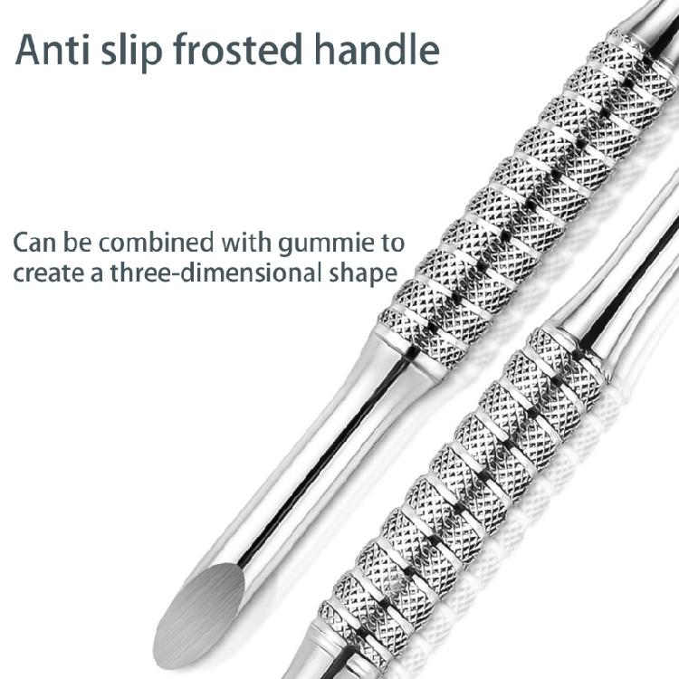 Metal Cuticle Remover Nail Cleaner Manicures and Pedicures Tool Cuticle Pusher
