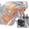 Crankcase Guard + Headlight Set for KTM 1090 Adventure / R 17-19 Orange + K3