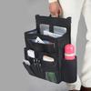 Luxja Car Storage Car Passenger Seat Many Water Repellent Pocket, Storage, Pockets, (Black)