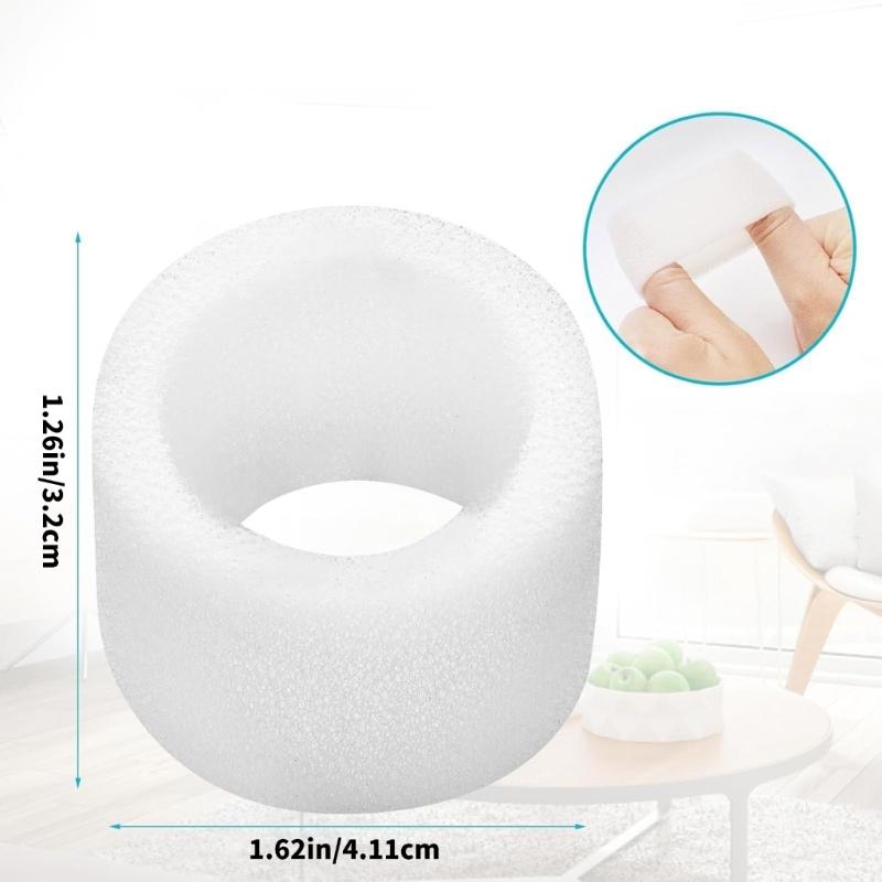 30 Pack Humidifier Filters White Descaling Filters Suitable for Various Models for Enhancing Air Quality and Longevity