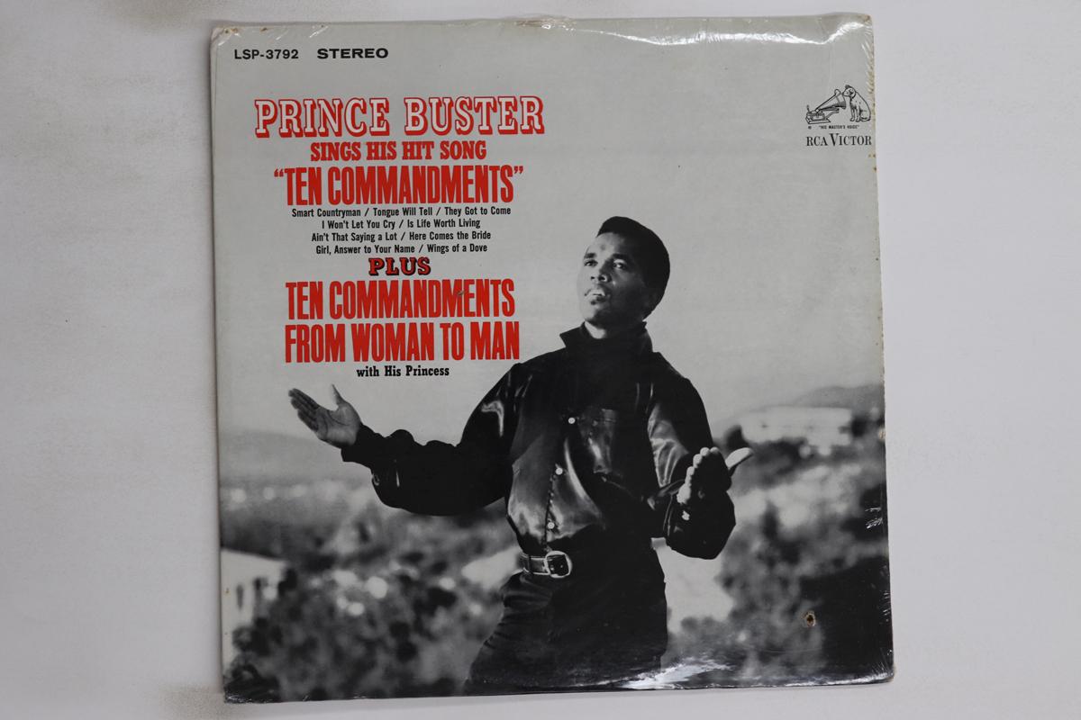 

LP Record PRINCE BUSTER Sings His Hit Song Ten Commandments LSP3792 RCA VICTOR 1967 US Reggae Ska Dub Used