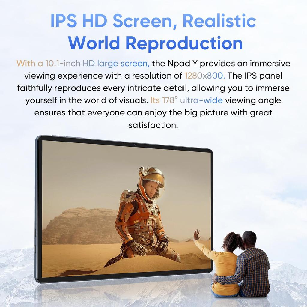 N-one 10 Inch 128 GB ROM Android13 Tablet Computer