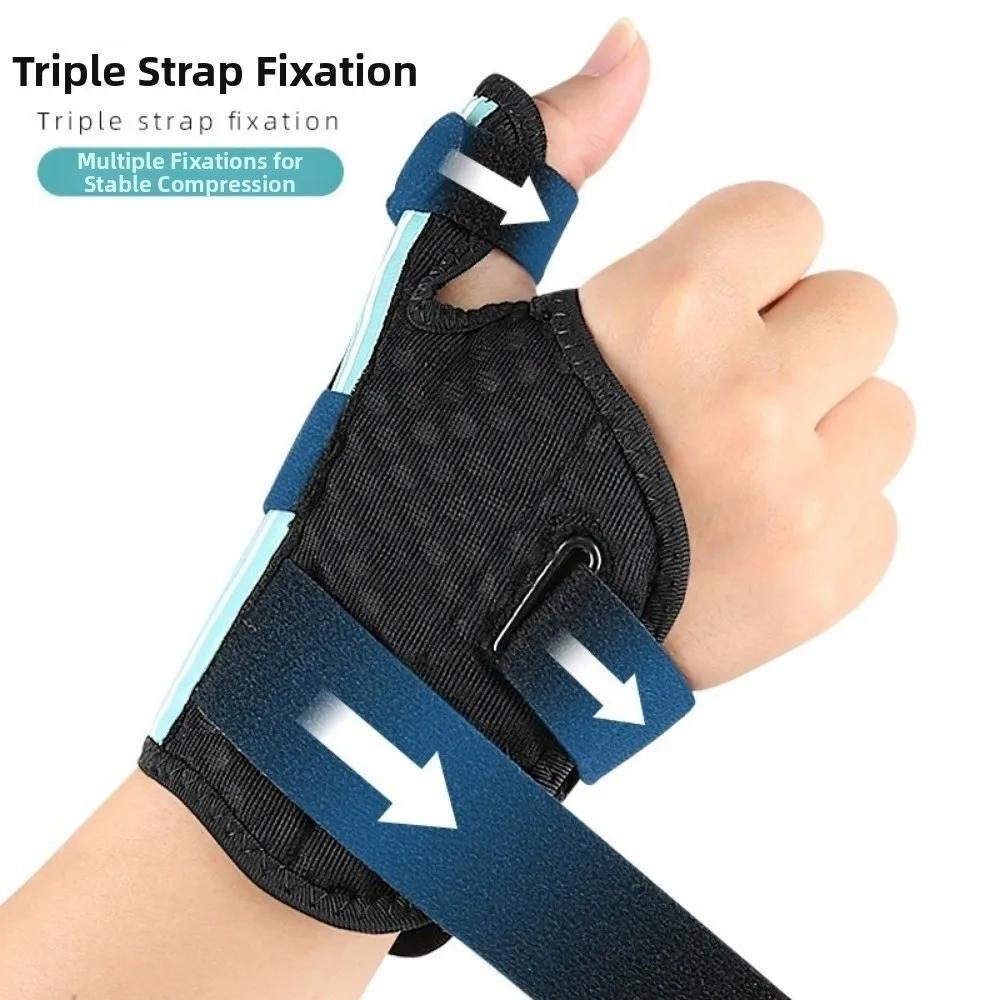 Adjustable Compression Thumb Wrist Brace with Dual Support Strips Wrist Support Thumb Splint Wrist Protector