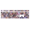 108Key Japanese Anime Keycaps XDA Profile PBT DyeSublimation Process Keycap for Mechanical Keyboards Switches